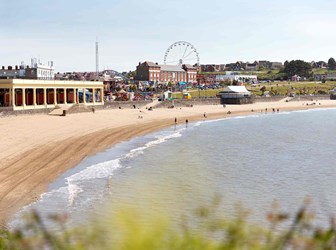 Barry Island West Shelter and Amusement Arcade on the beachfront