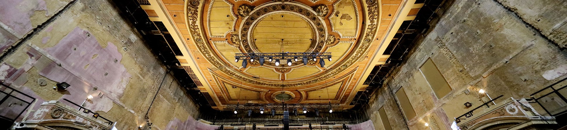 Interior of Alexandra Palace Theatre