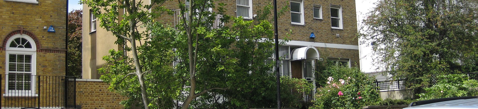 1950s house at 52 Campden Hill Road, Kensington