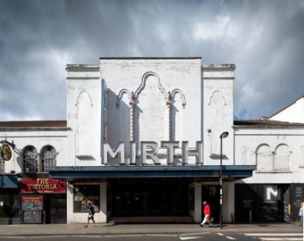 Exterior picture of EMD/Granada Cinema on Hoe St, Walthamstow,