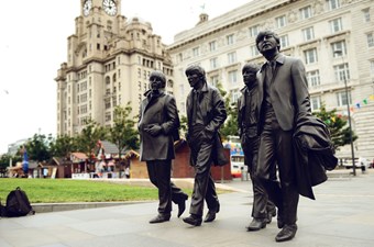 Statue of The Beatles