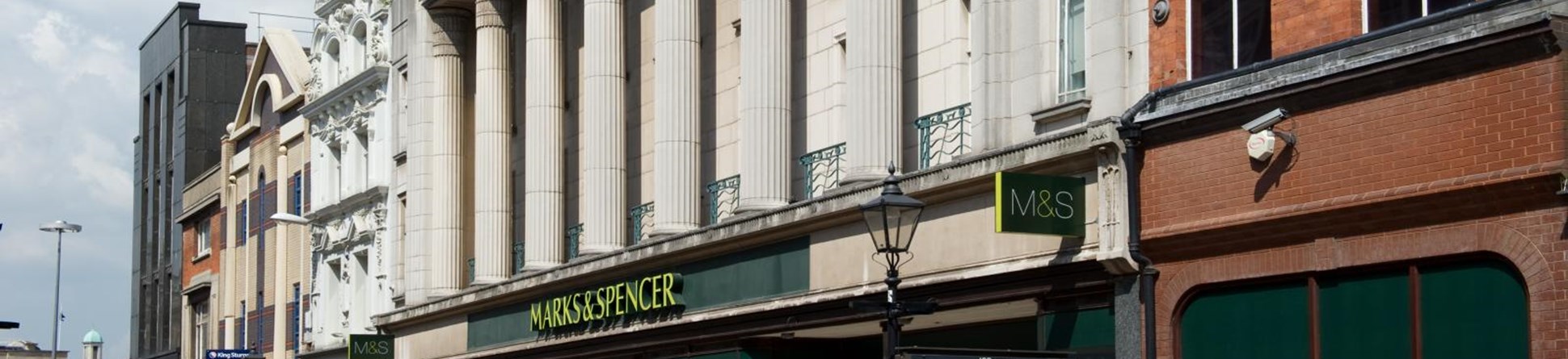 Marks and Spencer building on Whitefriargate, Hull