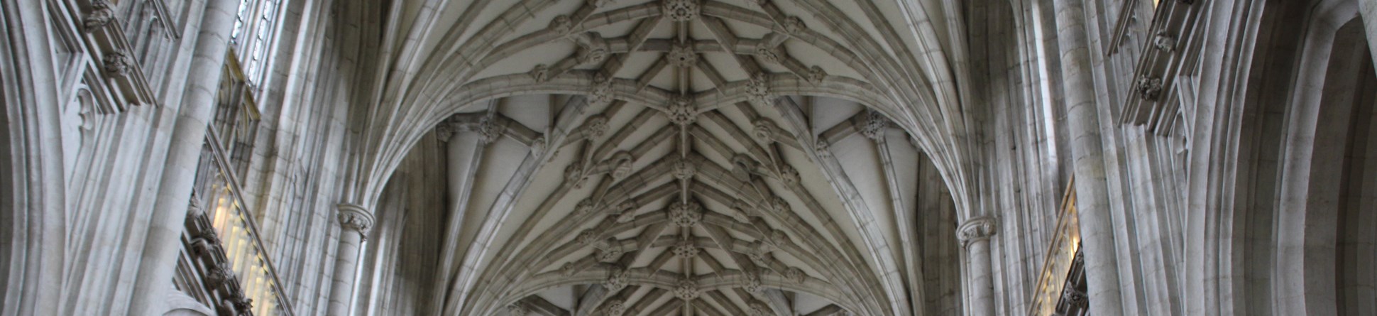 Winchester Cathedral ceiling