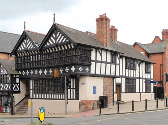 View of the Falcon Inn in Chester