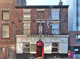 View of the Roscoe Head pub in Liverpool