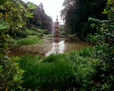 At Alton Towers in Staffordshire (a Grade I registered park and garden), water was brought two miles to supply the lakes and water features