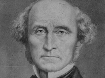 Portrait of John Stuart Mill