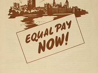 Women started compaigning for equal pay in 1888