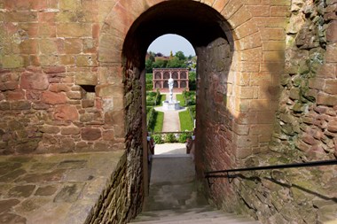 A view from the loggia looking north