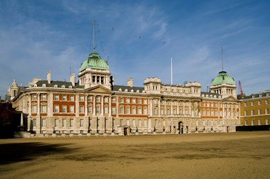 The Admiralty building in Whitehall