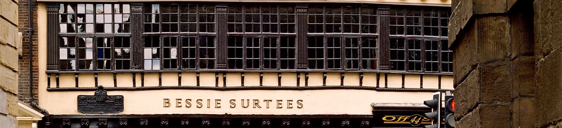 Exterior view of Bessie Surtees House from Watergate lane