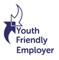 Youth Friendly Employer badge.